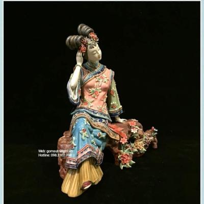 BỘ TƯỢNG THỦ CÔNG 12 THÔN NỮ